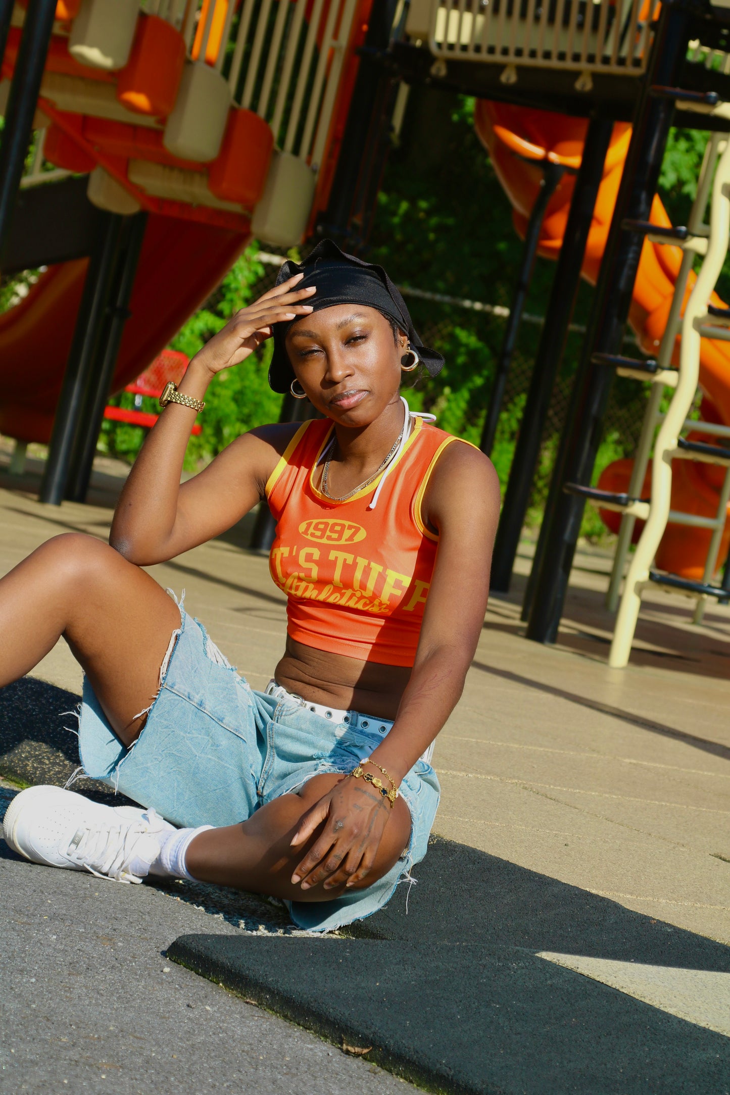 Retro DT Crop Top