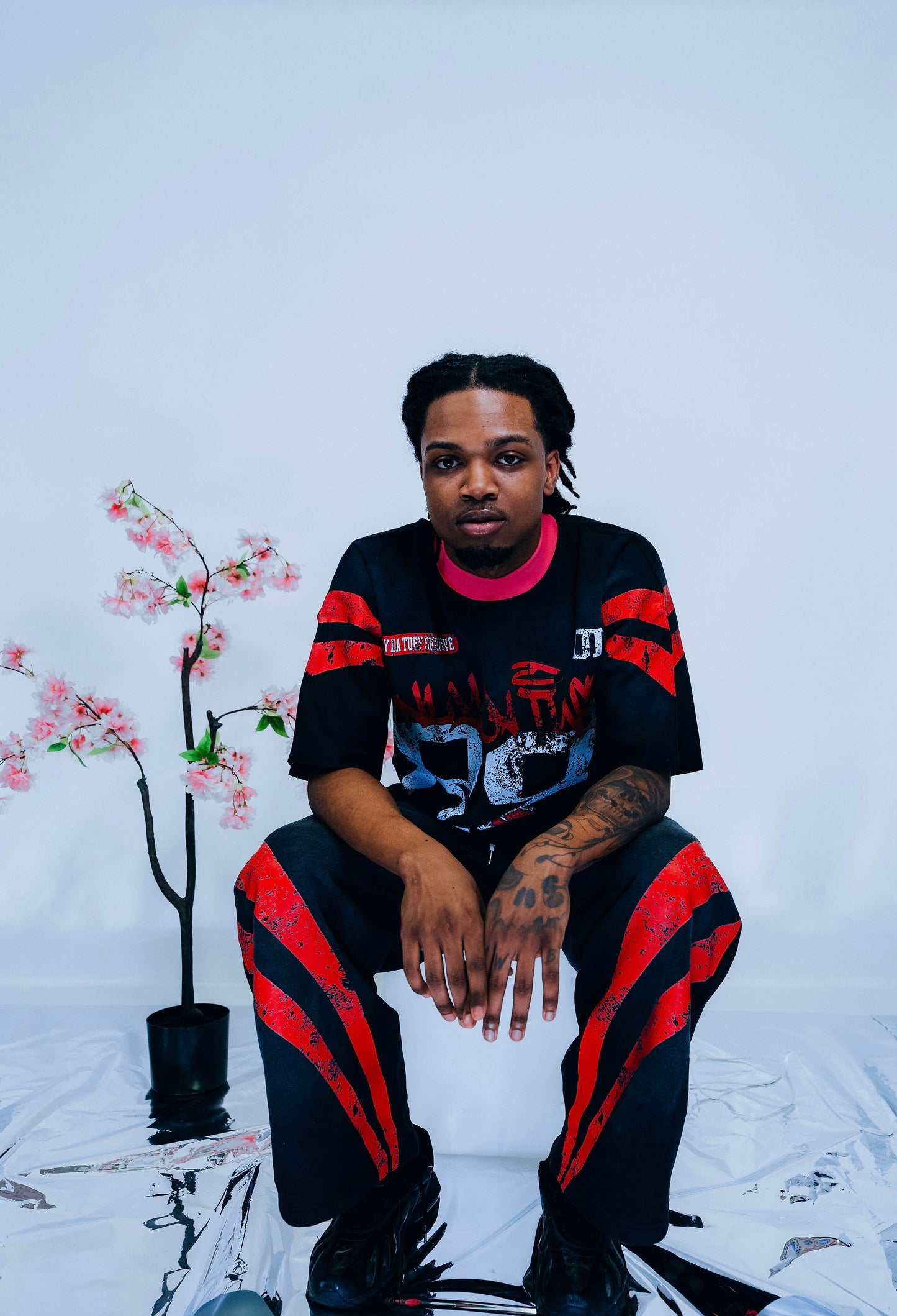 Hot Pink/Black O.D.T.S Set