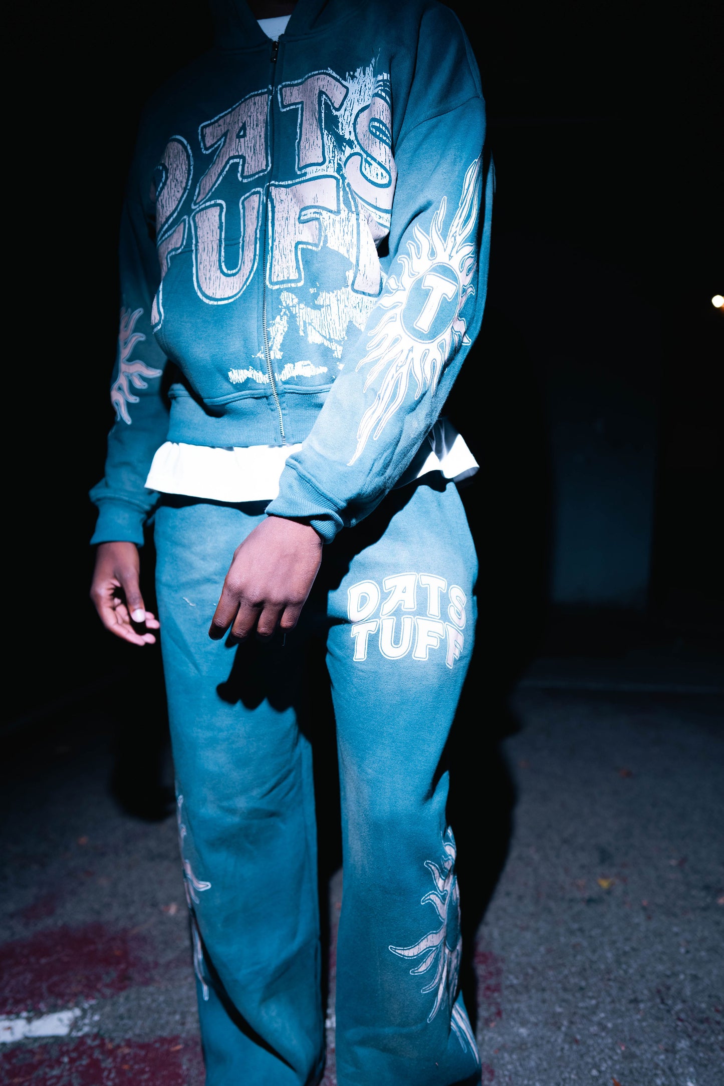 DARK TEAL SOLAR FLEX SUIT