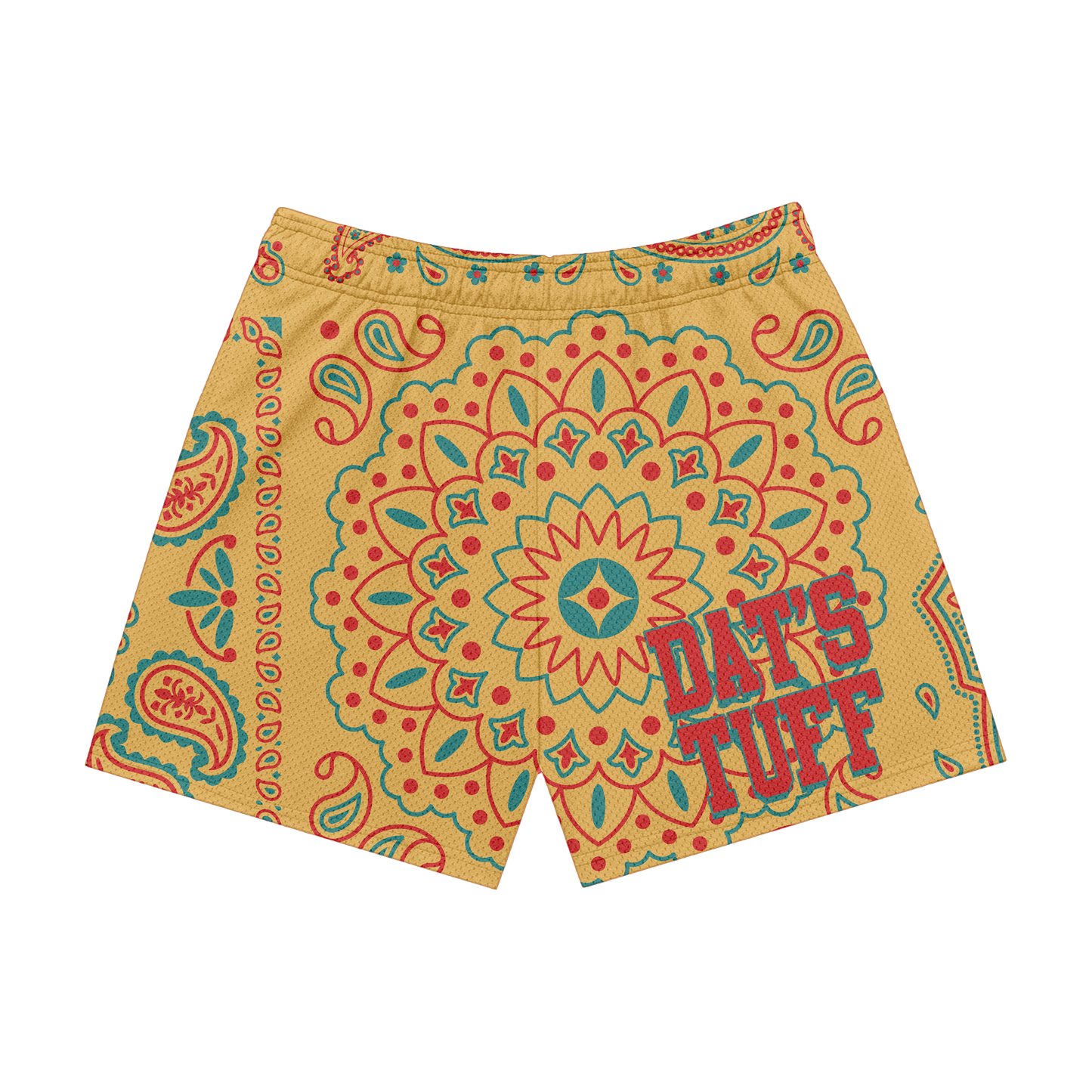 Paisley Mesh Shorts