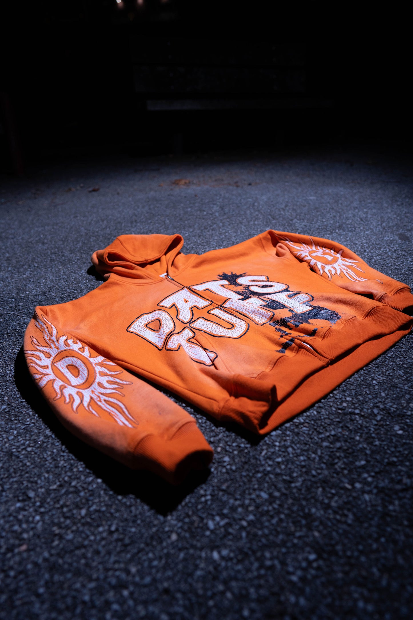 ORANGE SOLAR FLEX SWEATSUIT