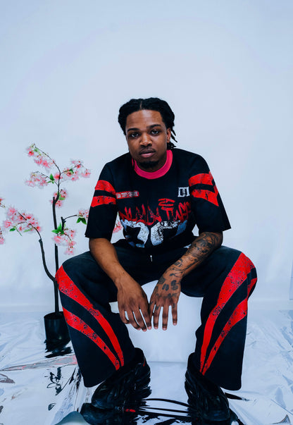 Hot Pink/Black O.D.T.S Set