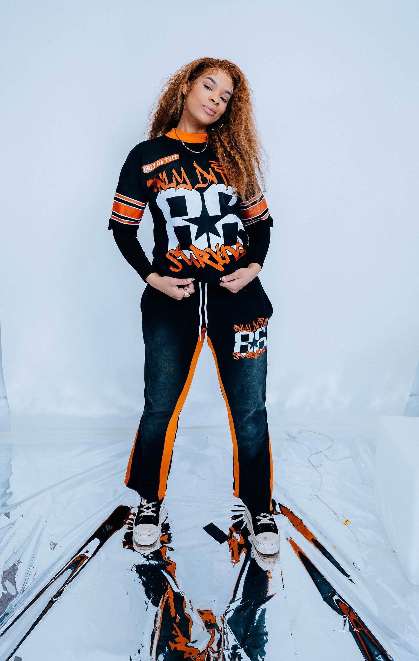 Black/Orange O.D.T.S Set