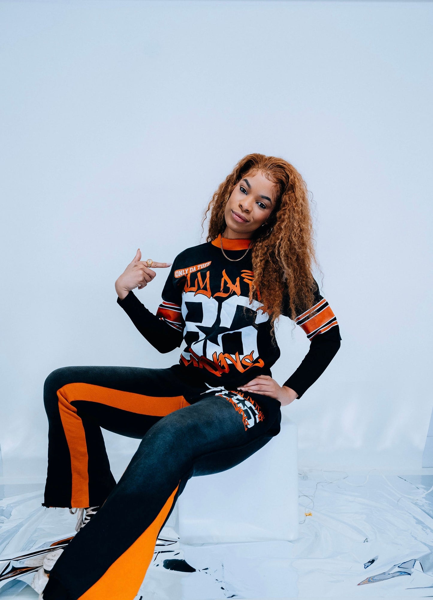 Black/Orange O.D.T.S Set