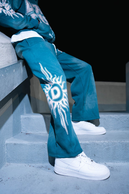 DARK TEAL SOLAR FLEX SUIT