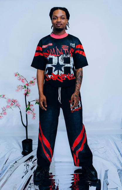 Hot Pink/Black O.D.T.S Set