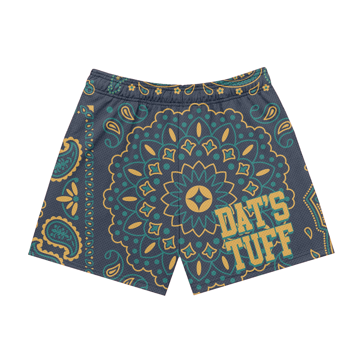 Paisley Mesh Shorts
