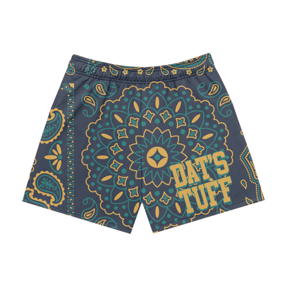 Paisley Mesh Shorts