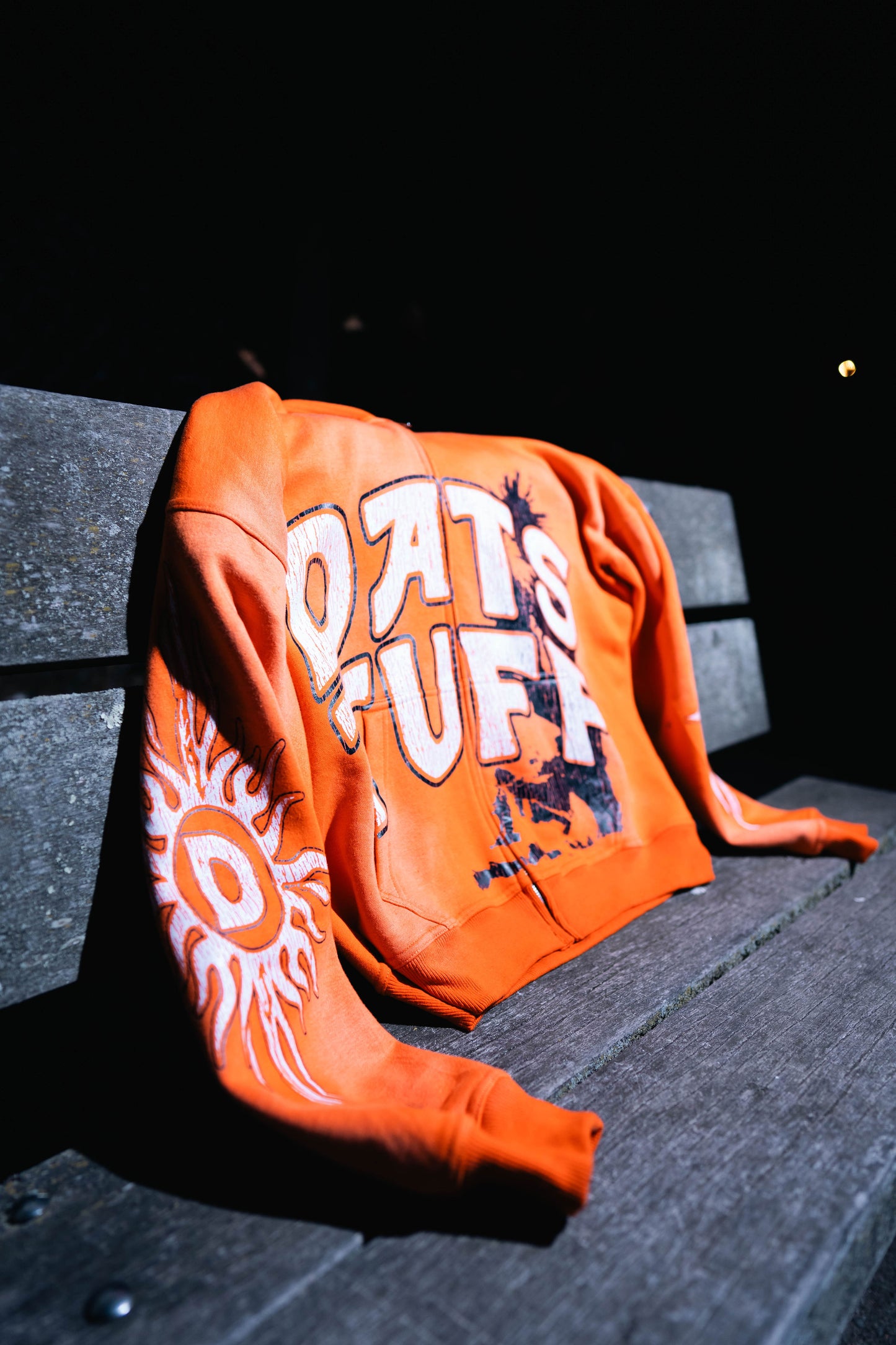 ORANGE SOLAR FLEX SWEATSUIT