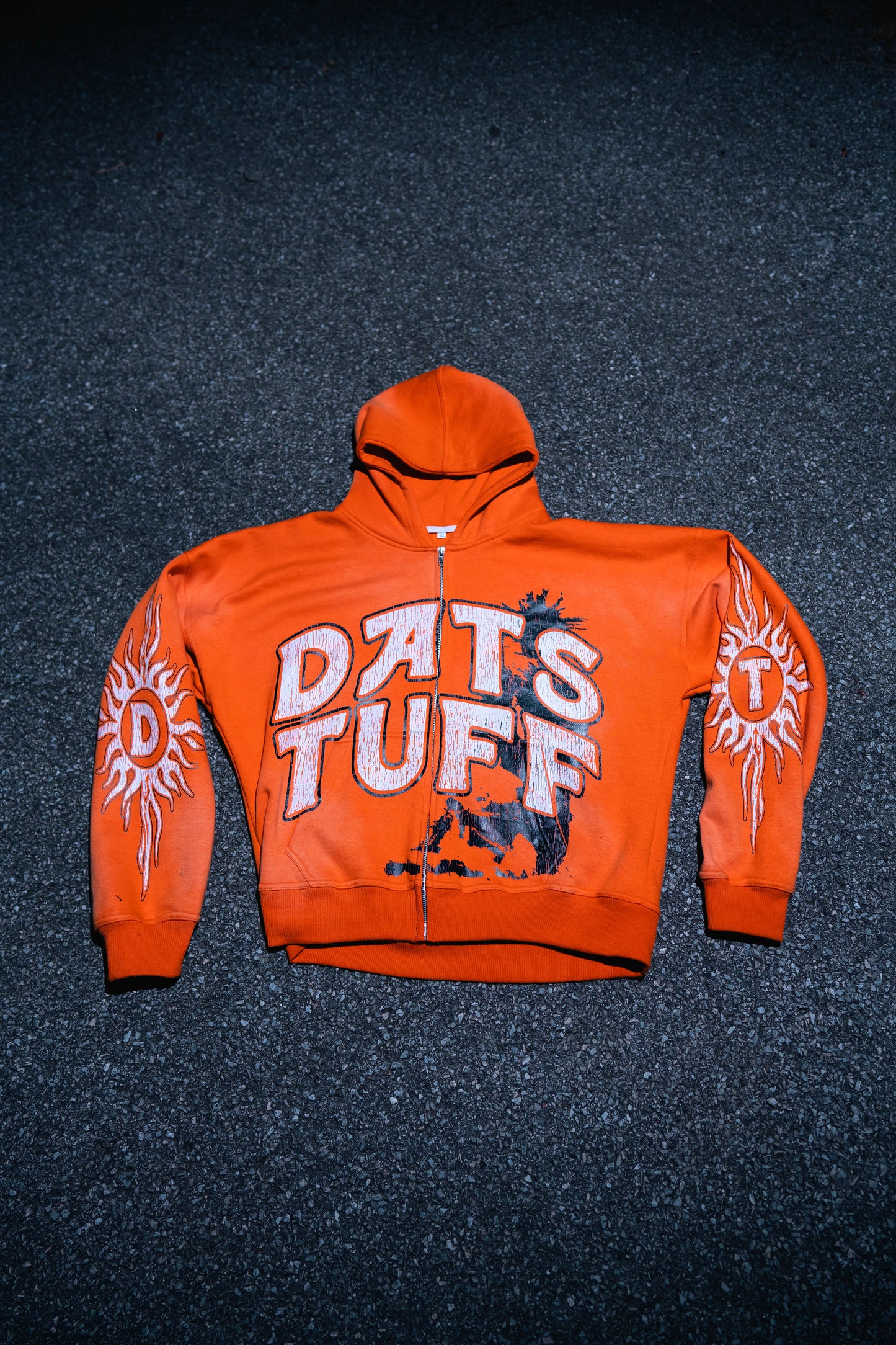 ORANGE SOLAR FLEX SWEATSUIT